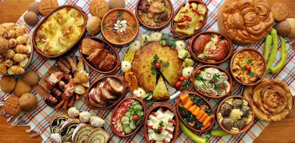 Traditional Serbian food