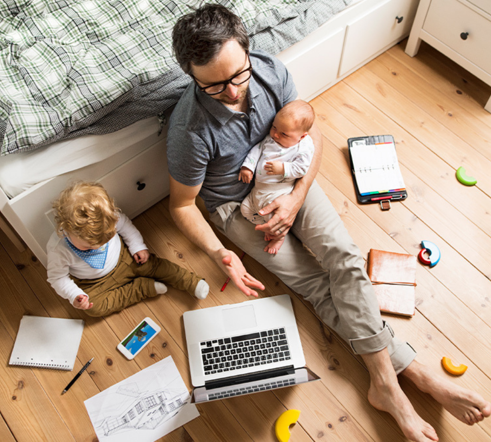 Dad with Kids